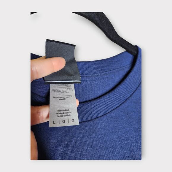 Thrasher Magazine Blue Ice Logo T-Shirt Short Sleeve Men's Large - Picture 4 of 7